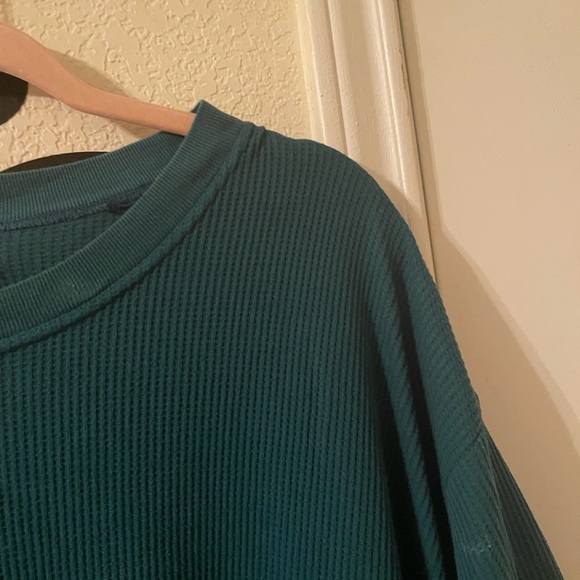 Just my Style Plus Size Womens thermal green midi dress size one size - Picture 7 of 11